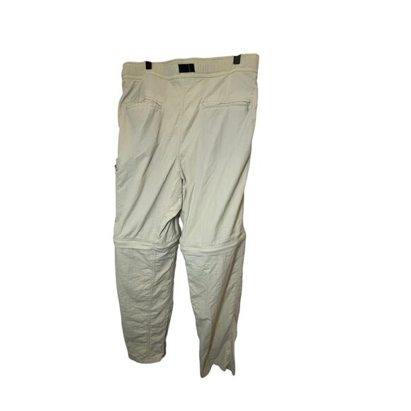 Alpine Design Convertible Pants Mens M Beige Fish Lightweight Outdoor Hiking - Picture 3 of 4